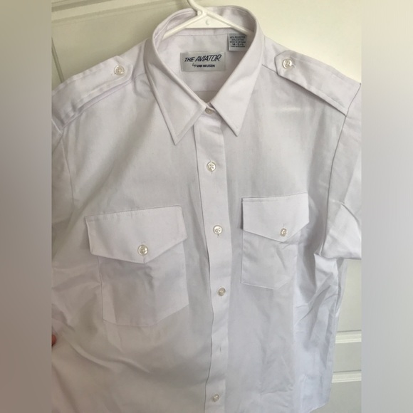 Size 14 Ladies Van Heusen Pilot Aviator shirt. FINAL PRICE - Picture 4 of 5